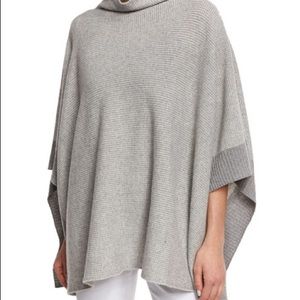Eileen Fisher Funnel Neck Poncho